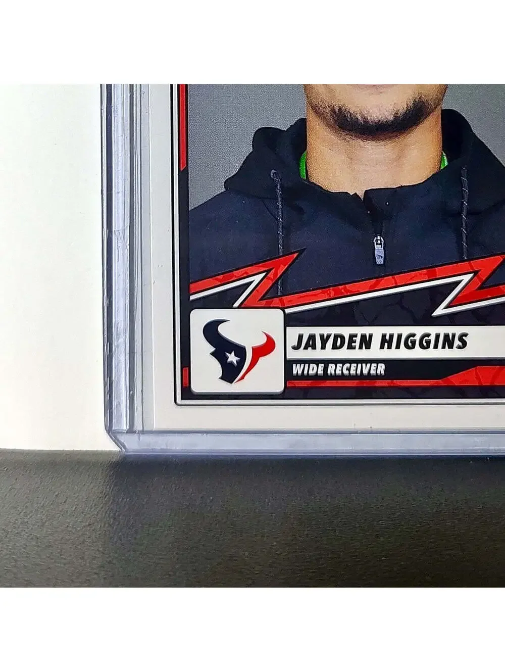 Jayden Higgins Rookie 2025 Panini NFL #82 Sticker Card Houston Texans